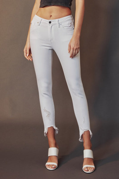 Blanca Frayed Ankle Jeans