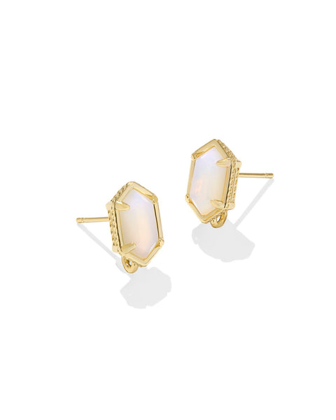 Hallie Convertible Earrings in Opalite Illusion