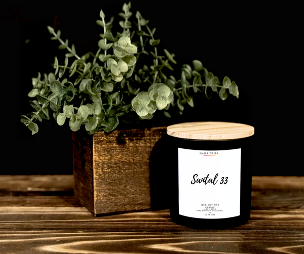 Ember Water - Santal 33 16 oz 100% Soy Candle