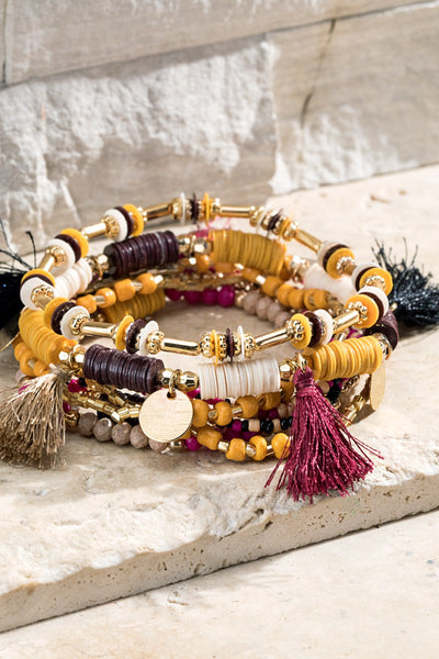 Amber Drift Bracelet Set