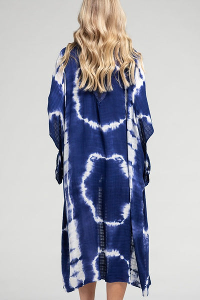 Indigo Waves Kimono