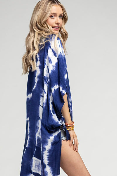 Indigo Waves Kimono