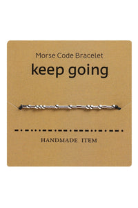 Morse Code Bracelet