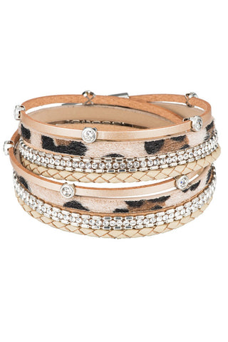 Lacey Leopard Bracelet