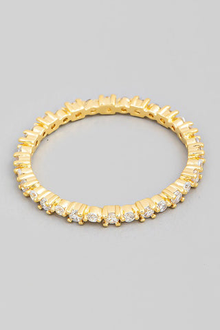 Eternity CZ Ring