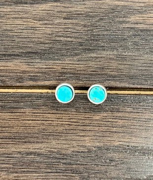 Turquoise Stud Earrings