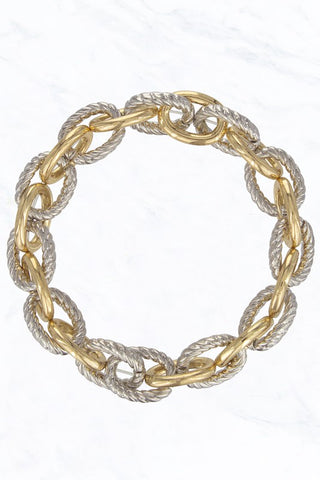 Trina Two-Tone Bracelet