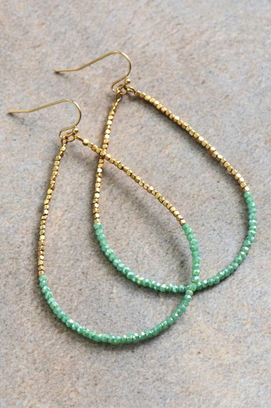 Sage Drop Earrings