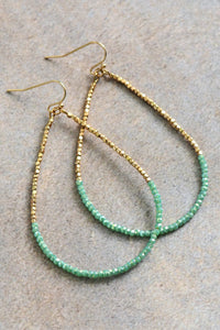 Sage Drop Earrings