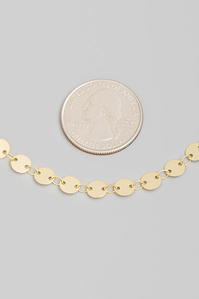 Clara Coin Chain Necklace