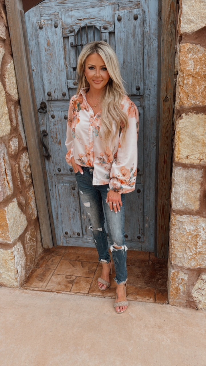 Amber Floral Blouse