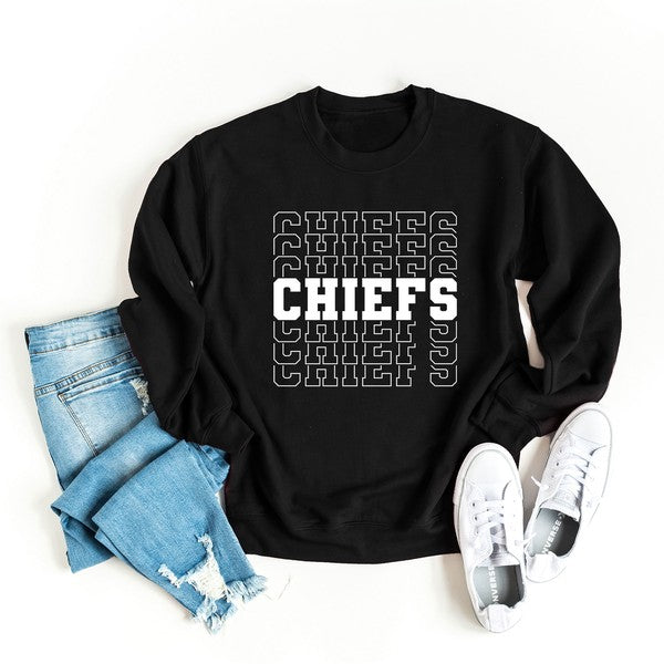 Chief Stacked Graphic Sweatshirt