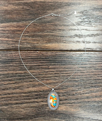 Sedona Sunset Pendant Necklace