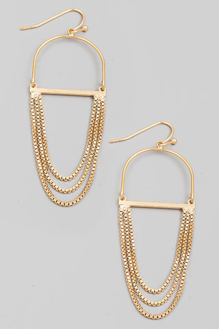 Gwen Chain Earrings