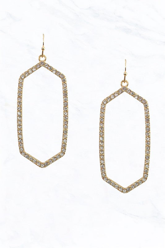 Carly Earrings in Gold