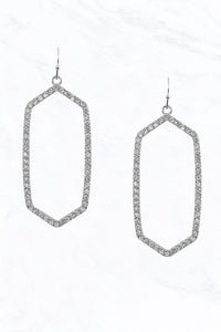 Carly Earrings in Silver