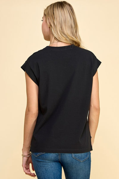 Lauren Tee in Black