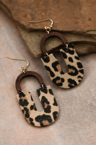 Lisa Leopard Earrings