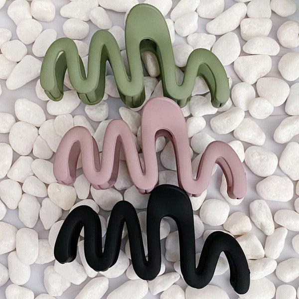 Oversized Hair Claw Set Of 3