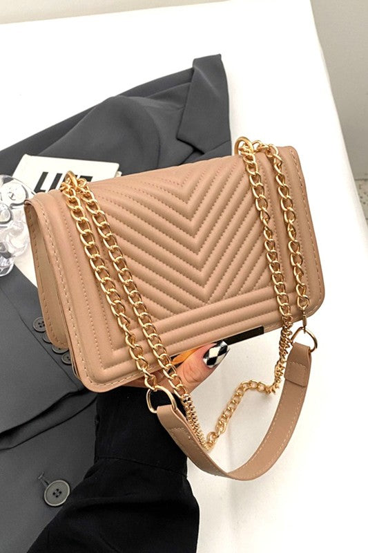 Shelly Chevron Crossbody