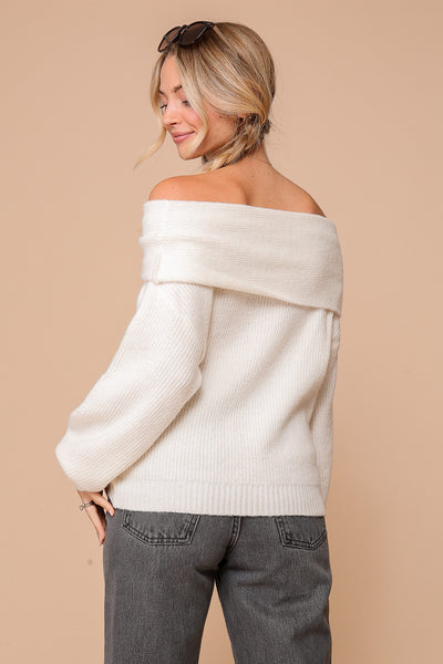 Shay Winter White Sweater
