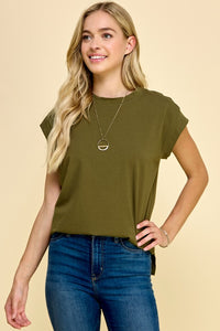 Lauren Tee in Olive