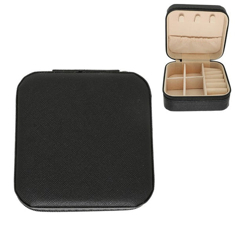 Travel Jewelry Box in Black