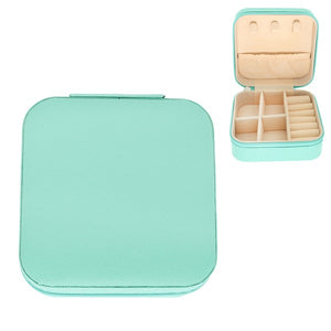 Travel Jewelry Box in Turquoise