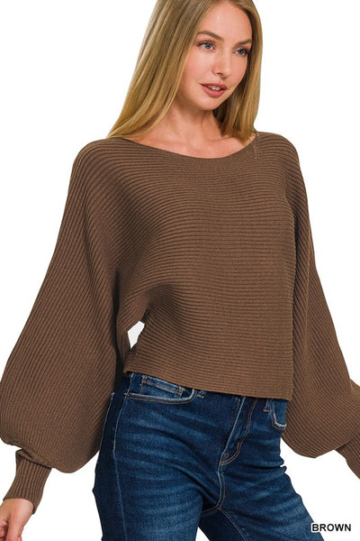 Carleigh Sweater in Brown