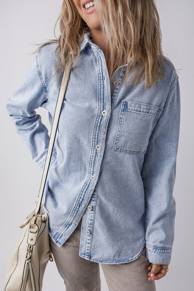 Bella Denim Button Down