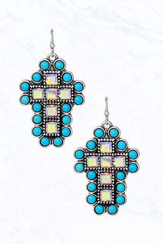 Ella Cross Earrings