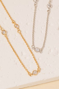 Carey CZ Necklace