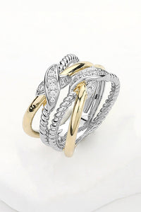 Criss Cross Ring