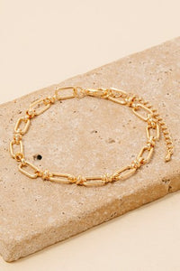 Oval Chain Link Bracelet