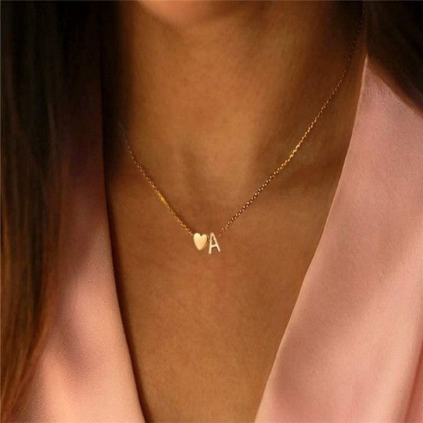 Initial Love Necklace
