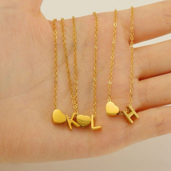 Initial Love Necklace