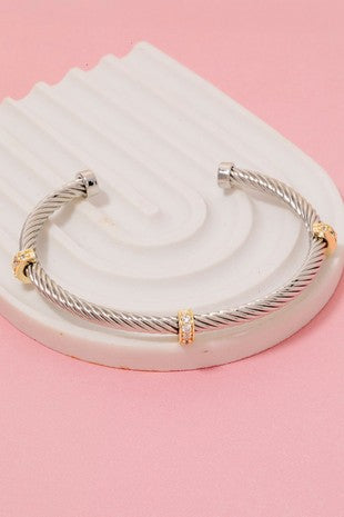 Lucy Two Tone Bracelet