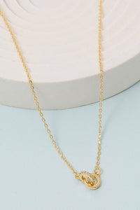 Reece Ring Pendant Necklace