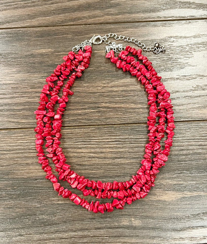 Connie Coral Necklace