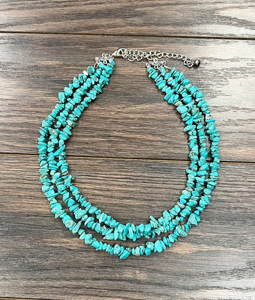 Connie Necklace in Turquoise