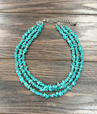 Connie Necklace in Turquoise