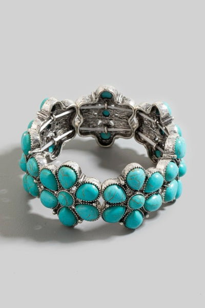 Flor Turquoise Bracelet