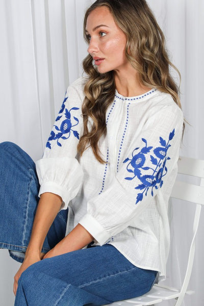 Coastal Cruise Blouse