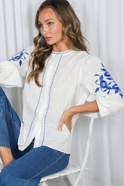 Coastal Cruise Blouse