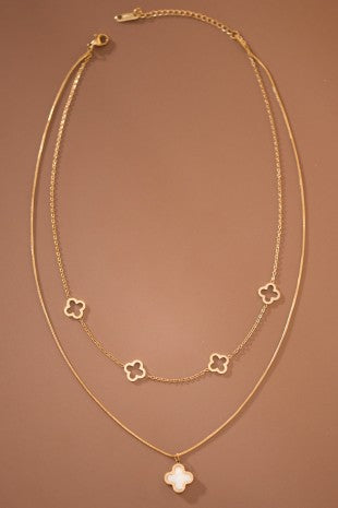 Carly Clover Necklace