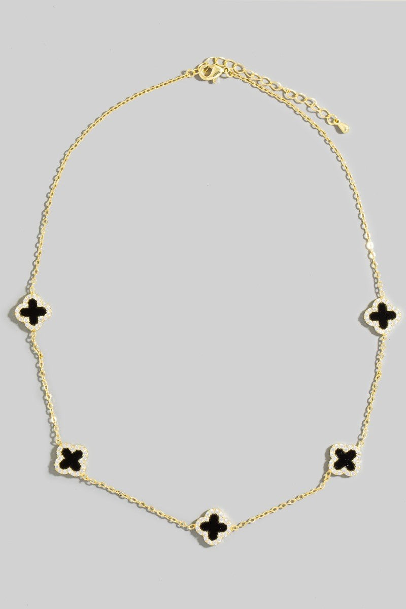 Clover Necklace in Gold