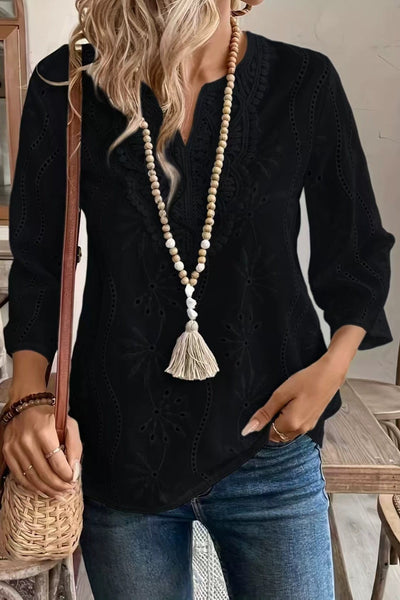 Everly Eyelet Blouse