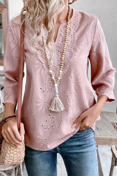 Everly Eyelet Blouse