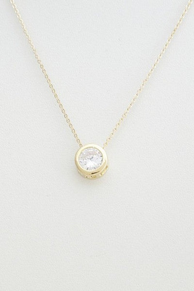 Solitaire Necklace