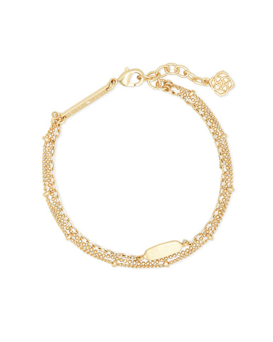 Fern Multi-Strand Bracelet in Gold
